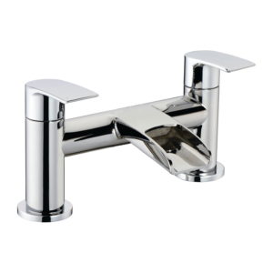 chrome Flusso Bath Filler
