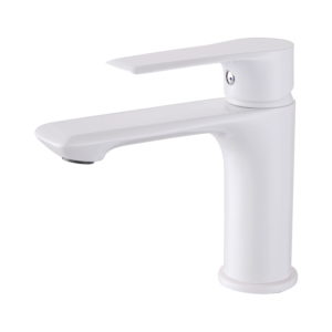 Aqado Basin Mixer White