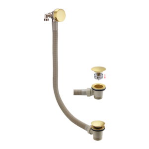 Bath Filler Waste Brushed Brass