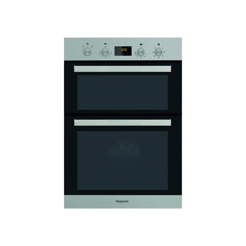 DKD3841IX hotpoint double oven