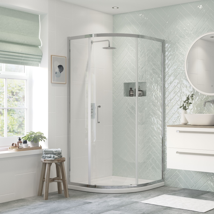 DIEQ8048_RefleXion Flex 1 Door Quadrant Enclosure