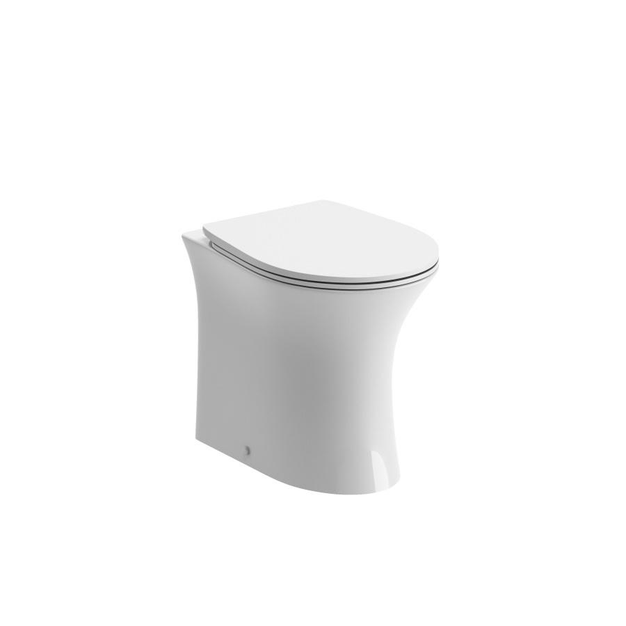 Sandro Back to Wall seat white