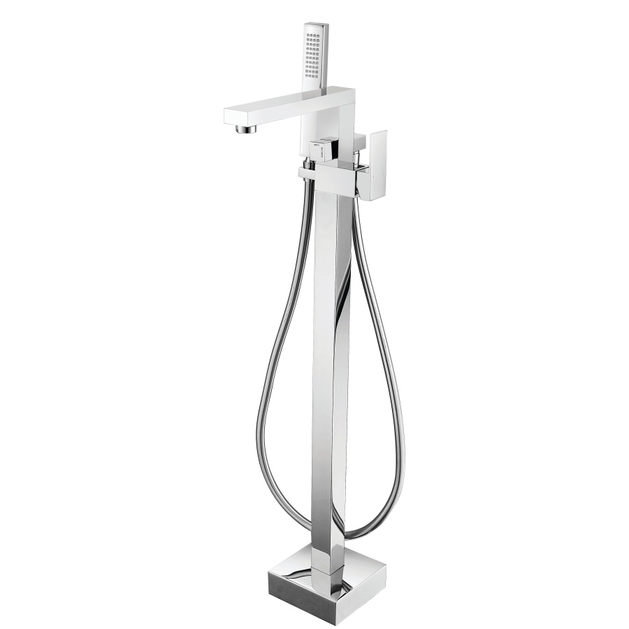 Quadro Floostanding Bath Shower Mixer chrome
