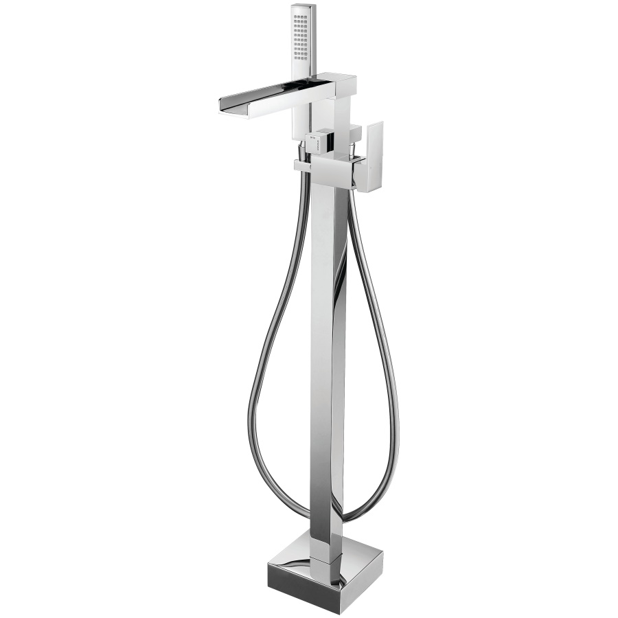 Ricco Floor Standing Bath Shower Mixer chrome