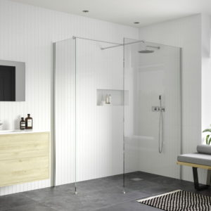 DIEWP7008_RefleXion Iconix Wetroom Panel with Side Panel