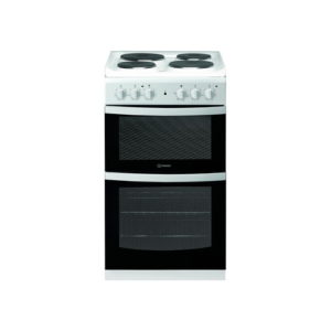 ID5E92KMWUK indesit white double cooker