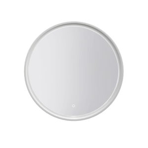 Rosie Round Mirror white