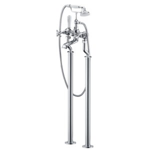 Roma Floor Standing Bath Shower Mixer chrome