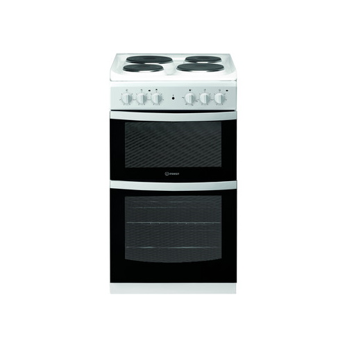 ID5E92KMWUK indesit white double cooker
