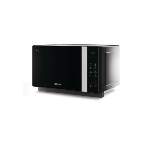 MWHF206B Hotpoint black and chrome microwave