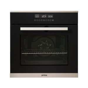Prima PRSO110 single oven, black and brushed steel