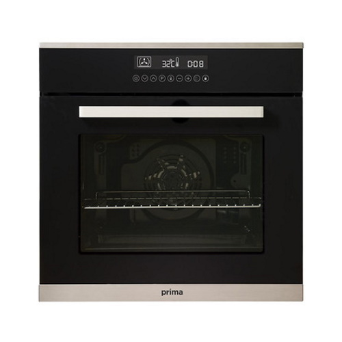 Prima PRSO110 single oven, black and brushed steel