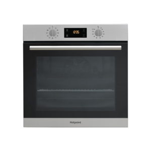 SA2840PIX Hotpint brushed chrome single oven